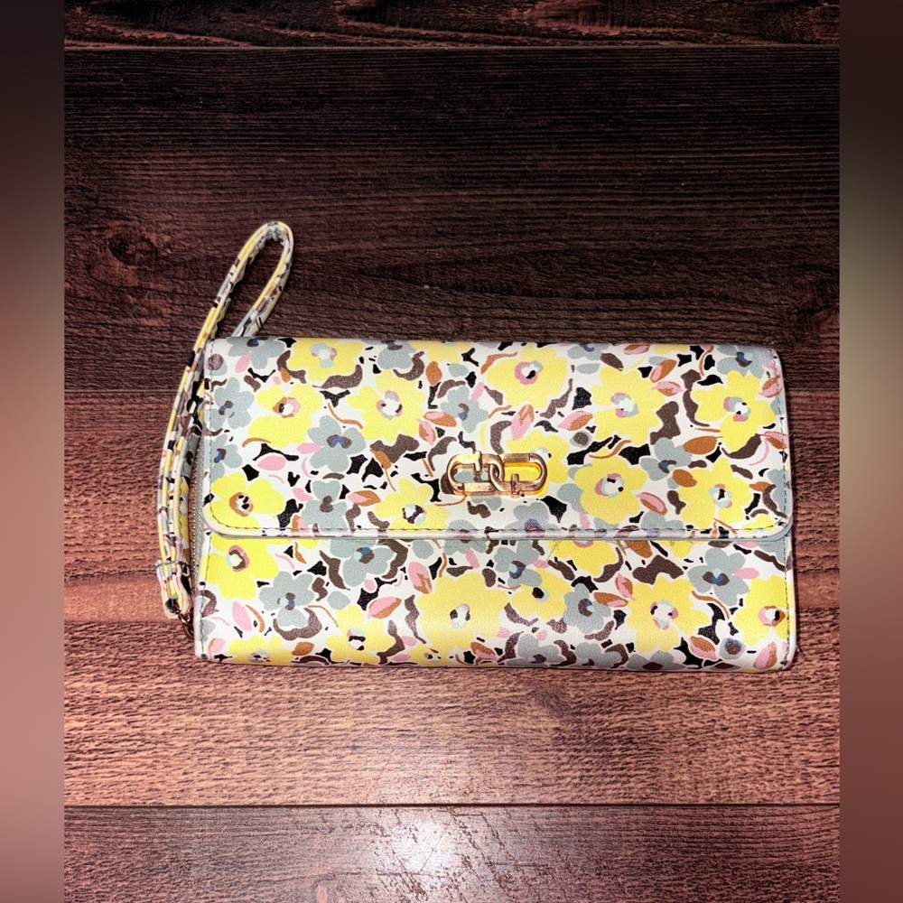 Floral Wristlet Clutch